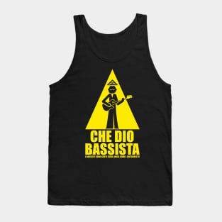 Che Dio Bassista Minimalista Tank Top